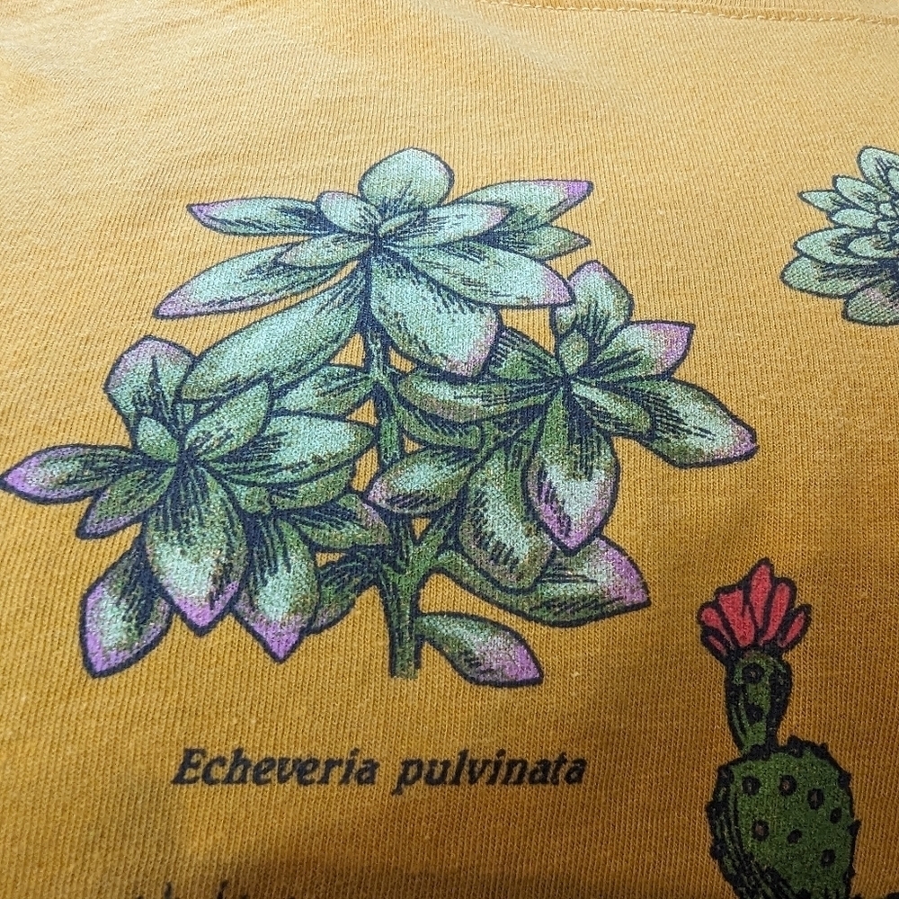 Fifth sun Cactus Tee, gold, Womens size XXL new with tags - Picture 7 of 12